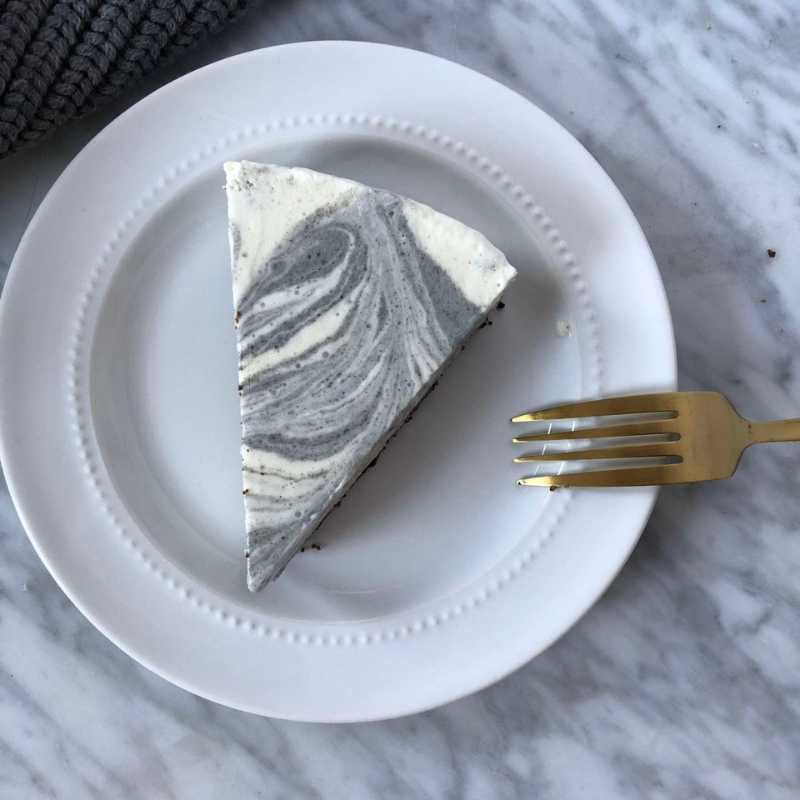 Black Sesame Cheesecake