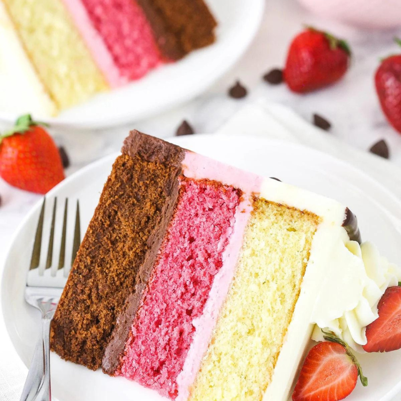 Neapolitan Cake